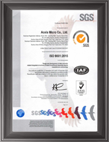 ISO9001質(zhì)量管理體系(英文證書)
