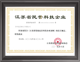 民營科技企業(yè)證書